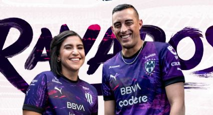 Rayados y Rayadas presentan jersey alternativo de color morado