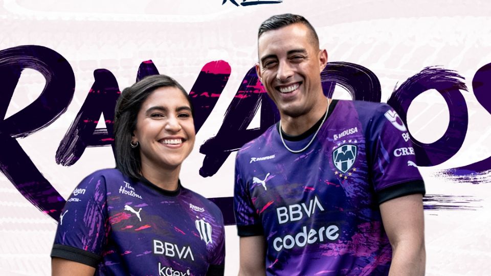 El uniforme alternativo de Rayados y Rayadas