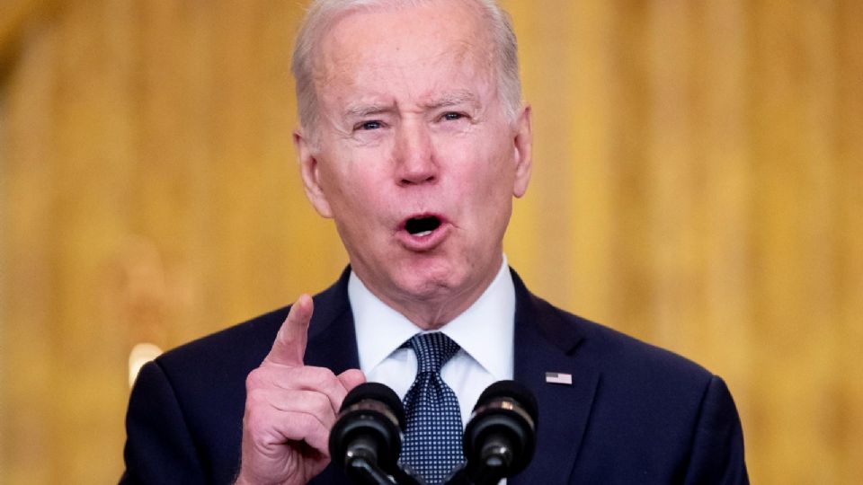 Joe Biden dio anuncio desde la Casa Blanca.