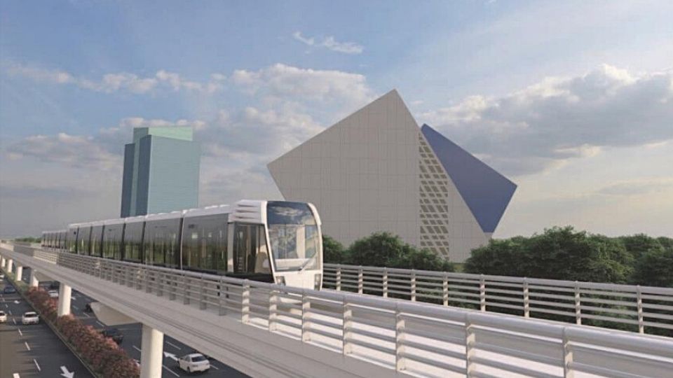 Imagen conceptual de la Línea 5 del metro al sur de Monterrey. Foto: Archivo / ABC Noticias