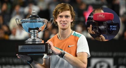 Andrey Rublev firma cámara en contra de la guerra