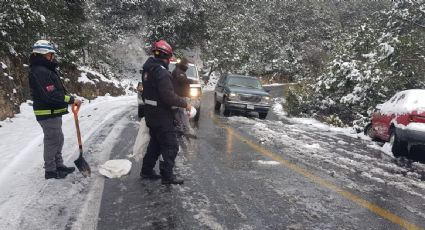 Nevadas en Nuevo León dejan mínimas afectaciones