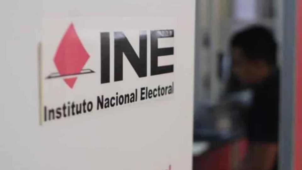 Casilla del Instituto Nacional Electoral.