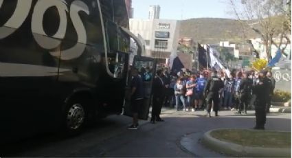 Despiden a Rayados previo a Clásico Regio