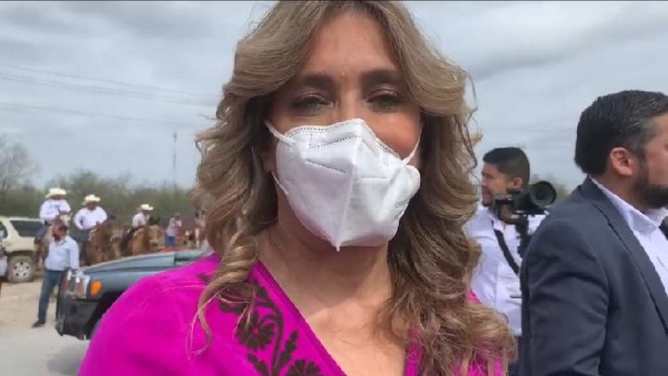 Maki Ortiz, exsenadora del Congreso por parte de Tamaulipas.