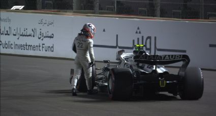 Tsunoda tiene el primer abandono en el GP de Arabia Saudita