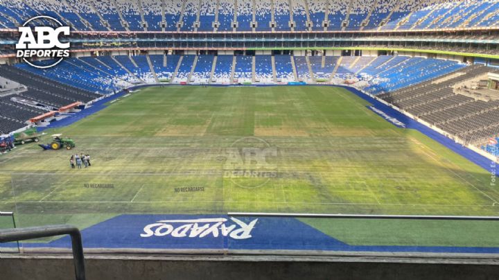 Cancha del Estadio BBVA estaría lista el domingo