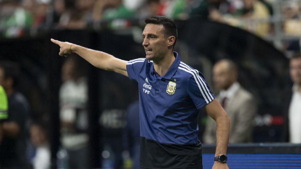 Lionel Scaloni, entrenador de Argentina.