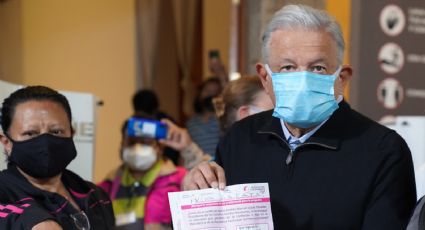 Revocación de Mandato: AMLO escribió ‘¡Viva Zapata!’ en su boleta