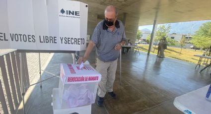 Revocación de Mandato: Menos del 11% votó en Nuevo León