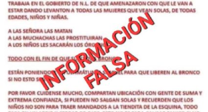 Alerta Fiscalía por falsas amenazas de secuestro