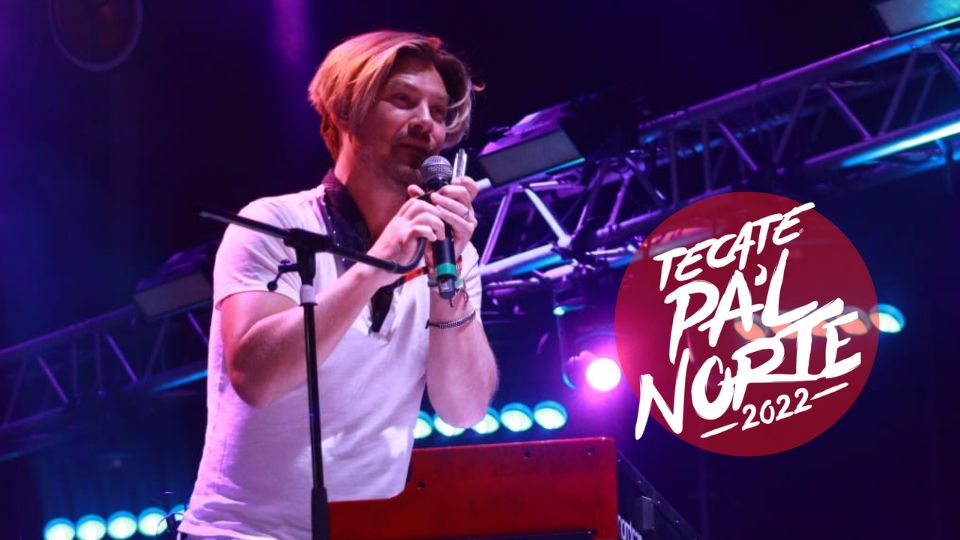 Taylor Hanson del grupo 'Hanson', en el Pa'l Norte 2022. Foto: Luis Mendoza / ABC Noticias