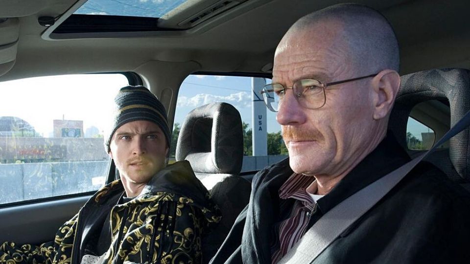 Aaron Paul como Jesse Pinkman y Bryan Cranston como Walter White. Foto: Instagram / breakingbad