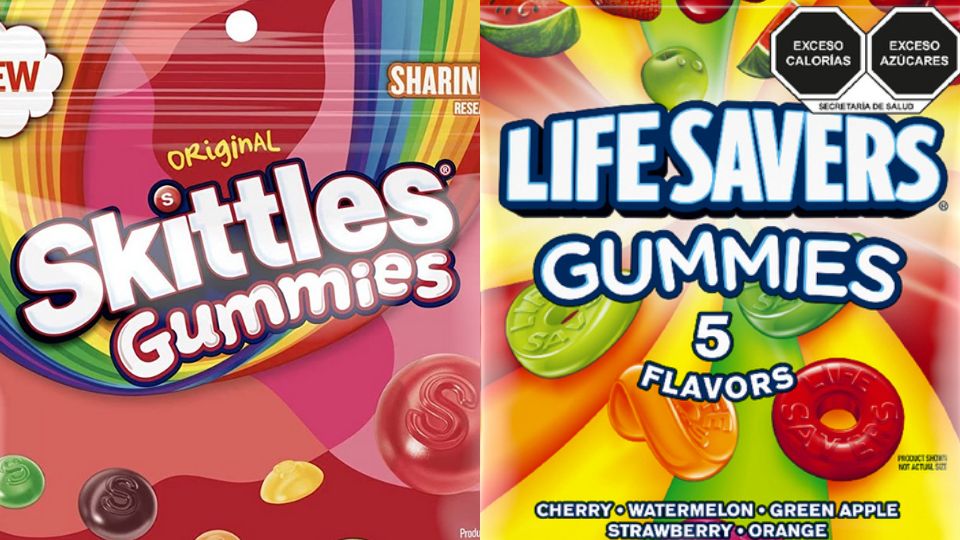 Skittles y Life Savers. Foto: Pixabay