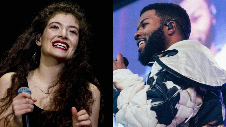 Lorde y Khalid. Foto: Twitter / vmas - Instagram / thegr8khalid