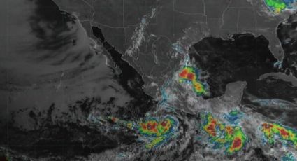 Tormenta tropical 'Blas' surge en el Pacífico de México