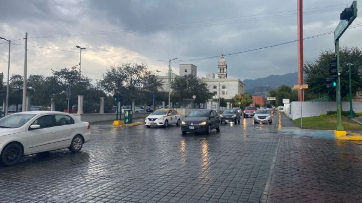 Prevé Conagua lunes de chubascos para Nuevo León