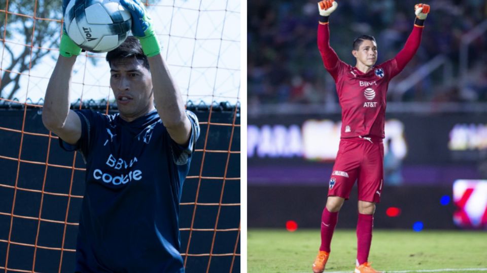 Hugo González podría jugar de nuevo con Rayados ante lesión de Andrada. Fotos: Rayados y @hugo_gonzalez1