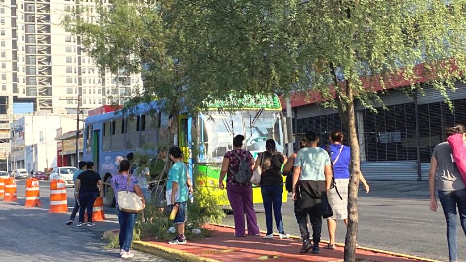 Transporte público en Nuevo León.