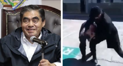 ‘Es un tirito’: Gobernador de Puebla minimiza golpiza a estudiante