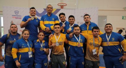 Logra la UANL campeonato en lucha de Universiada Nacional