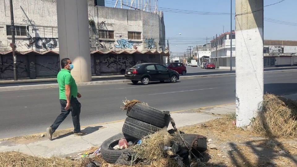 Simeprode reutilizará las llantas en la construcción de un almacén.