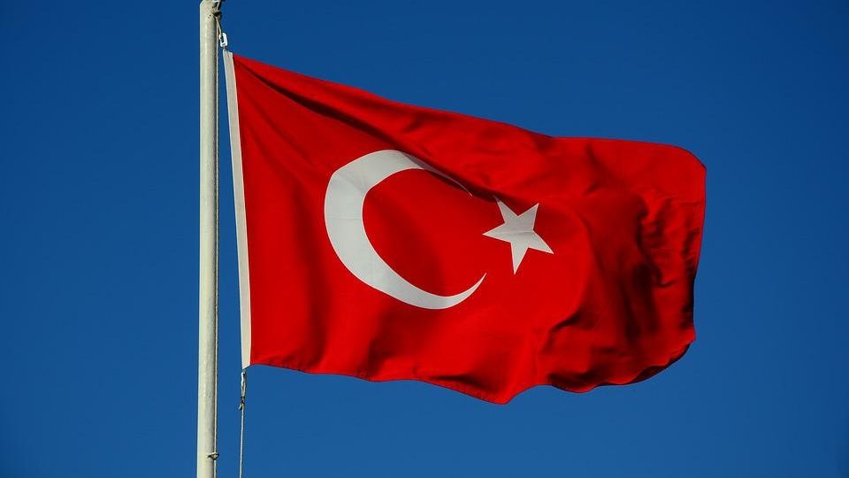 Bandera de Turquía.