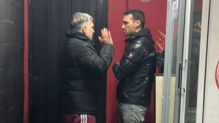 Martino y Scaloni hablan en Argentina