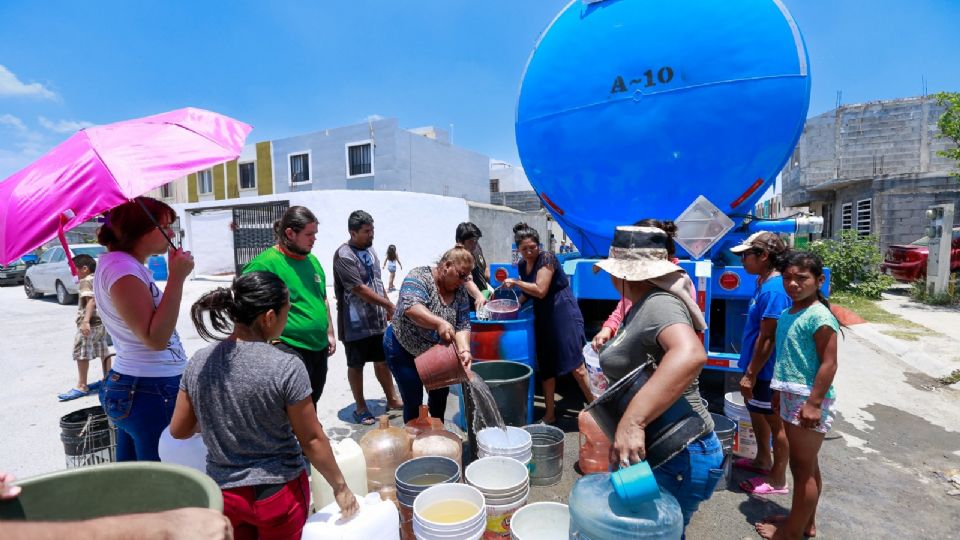 Agua y Drenaje ve mejoría ante la crisis hídrica. Foto: Agua y Drenaje de Monterrey.