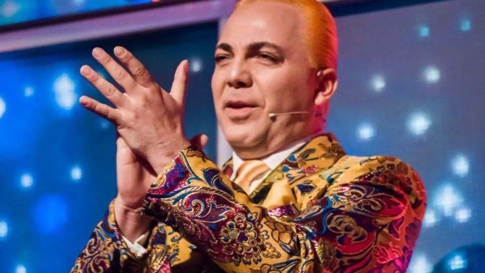 El cantante Cristian Castro.