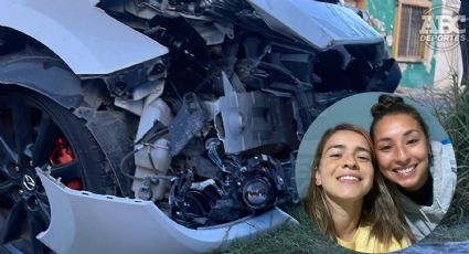 Daniela Solís y Bárbara Olivieri sufren accidente