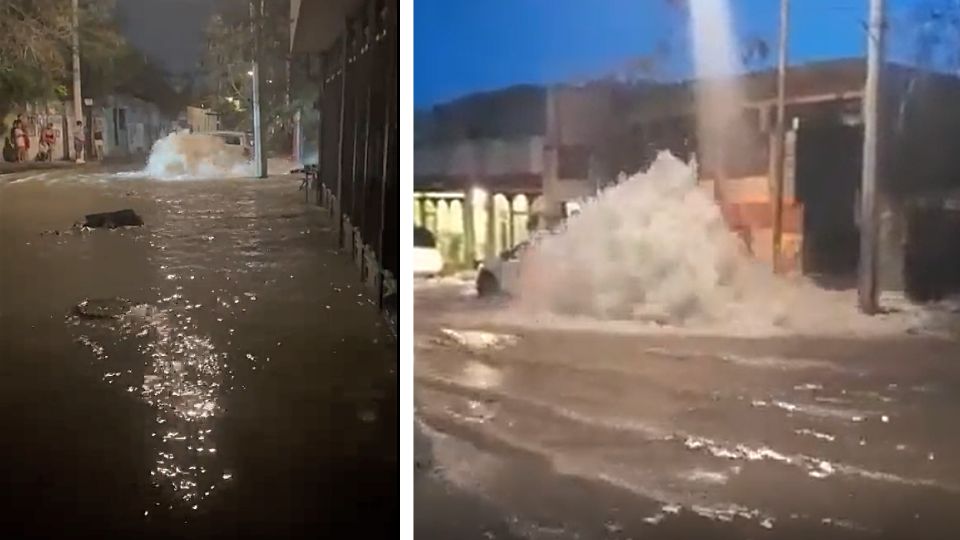 Sector donde se situó la mega fuga en Monterrey. Foto: Redes sociales