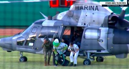 Helicóptero utilizado en LMB fue para acercarse a la sociedad: Marina