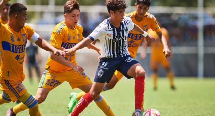 Igualan Rayados y Tigres en Clásico Regio Sub18