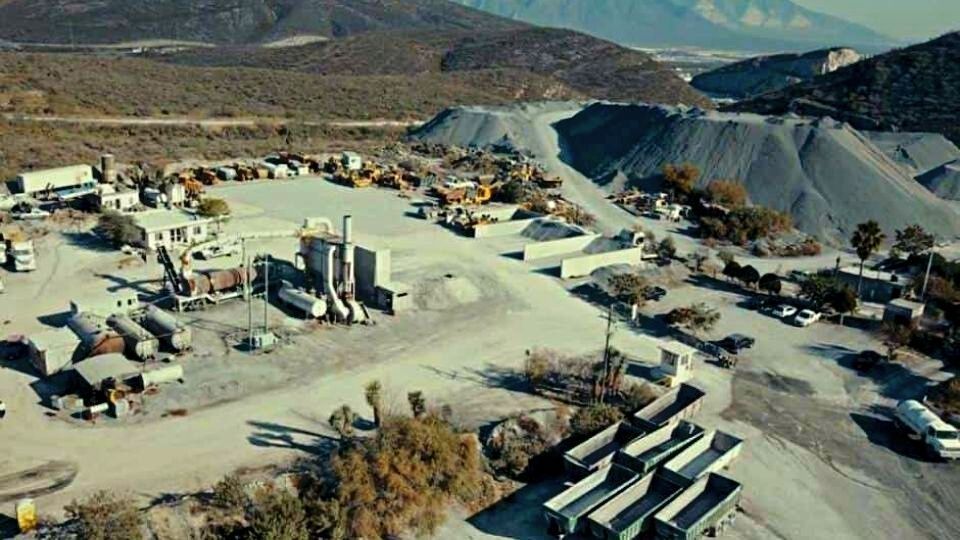 Pedrera en Nuevo León.