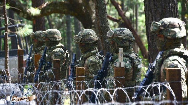 Captan a marino desnudo tratando de asfixiar a mujer en Michoacán