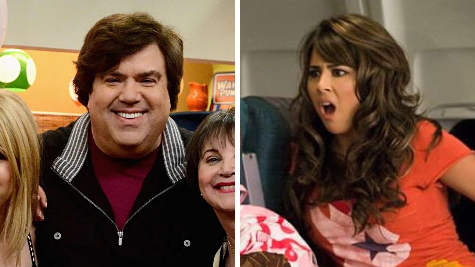 Dan Schneider y Daniella Monet como 'Trina Vega' en Victorious. Foto: Redes sociales