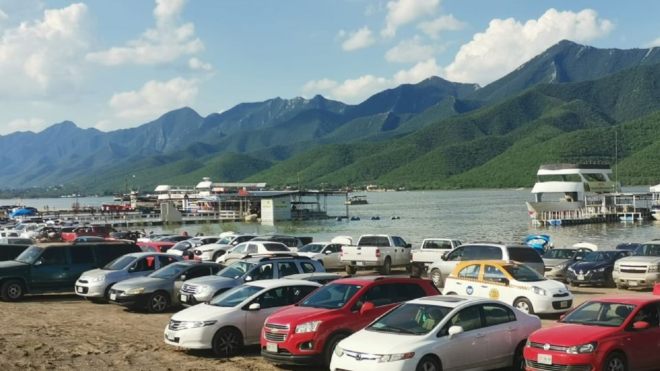 Presa La Boca, en Santiago, Nuevo León.