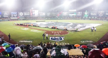 Se suspende Juego 3 de la Serie del Rey por lluvia