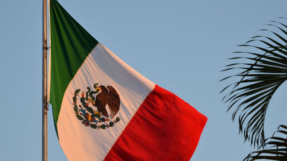 Bandera de México.