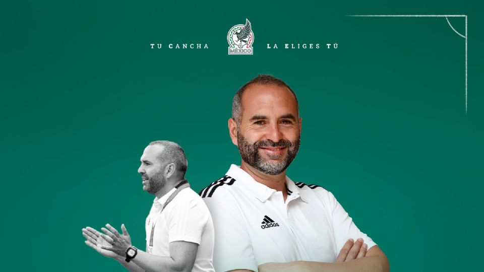 Anuncio de Pedro López como nuevo entrenador de la Selección Mexicana Femenil.