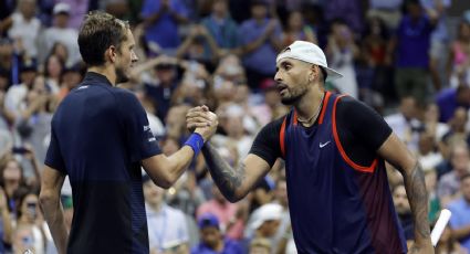 Kyrgios elimina a Medvedev, número uno y vigente campeón de US Open