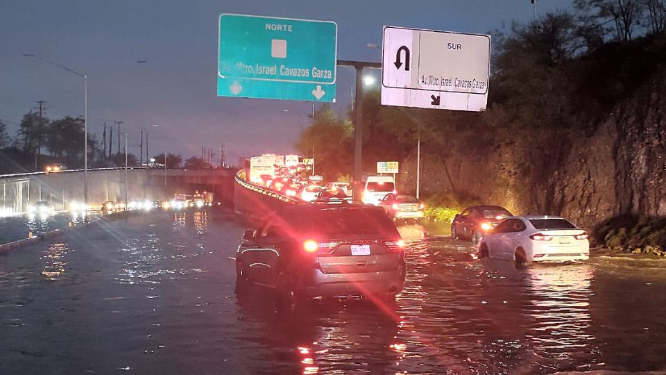 Lluvias en Monterrey