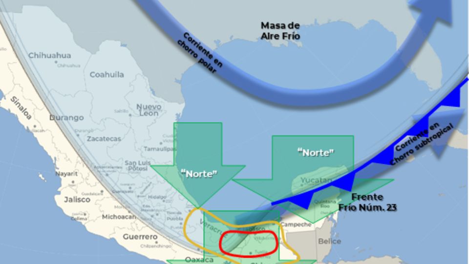 Los pronósticos de temperatura mínima iniciarán a partir de viernes 13 de enero