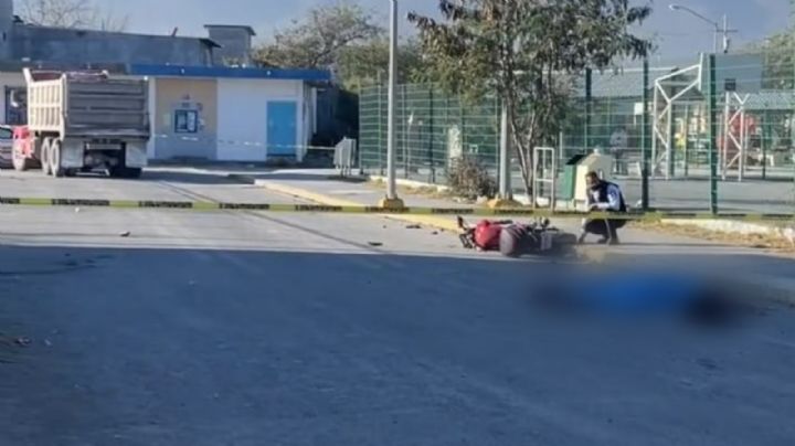 Muere joven motociclista atropellado en la colonia Alianza en Monterrey