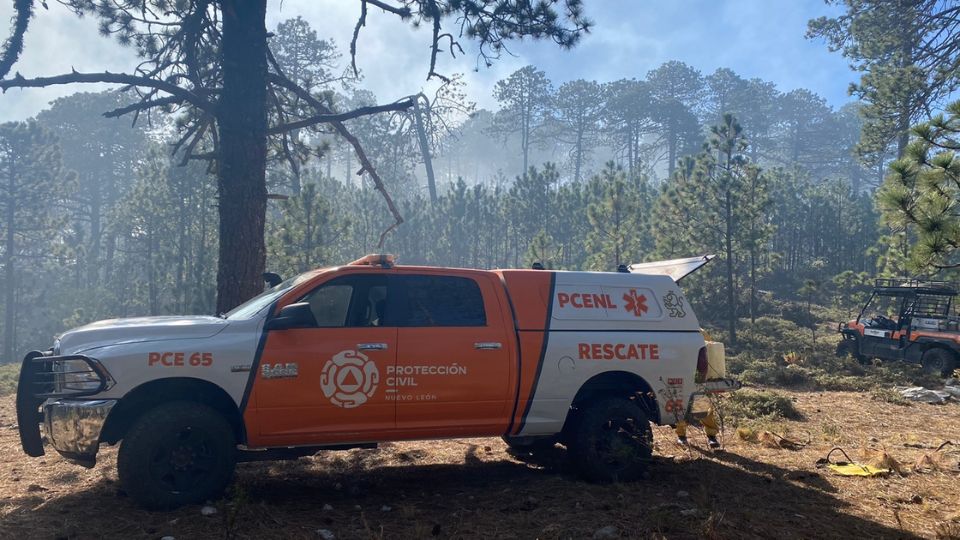 Protección Civil en el combate de incendios forestales.