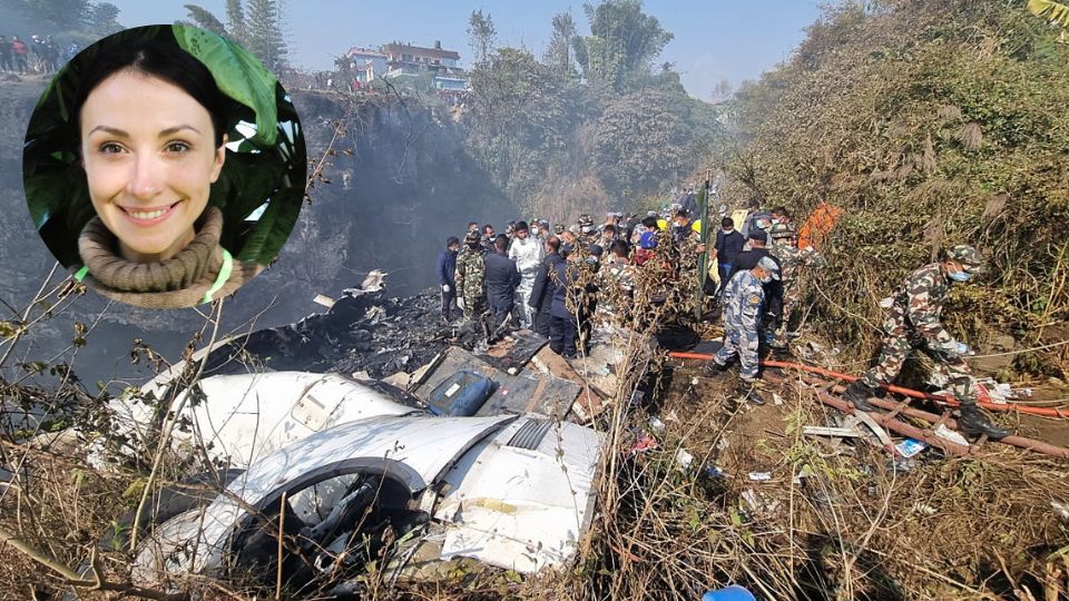 Elena, una de las víctimas del accidente de avión en Nepal | Especial.