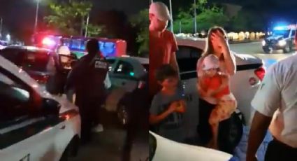 Turistas entran en pánico en Cancún; taxista los obligó a bajar de Uber