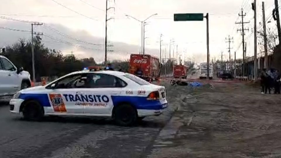 Sitio donde ocurrió el accidente donde murió el joven. Foto: Periódico Facebook / Periódico 'LA Ultima Palabra'.