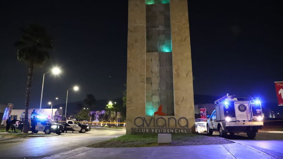 Balacera en Escobedo, Nuevo León, en Club Residencial Aviana